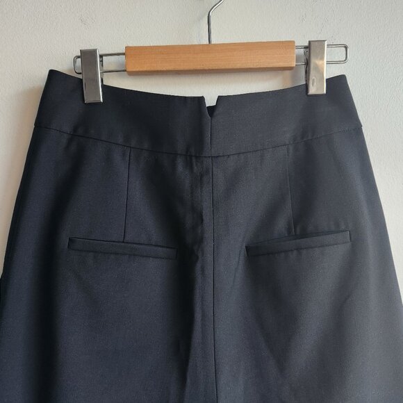 Sz6 Tibi Black Tropical Wool Blend Yasmeen Trousers - EUC - Picture 5 of 11